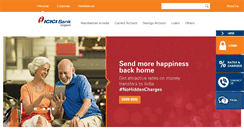 Desktop Screenshot of icicibank.com.sg